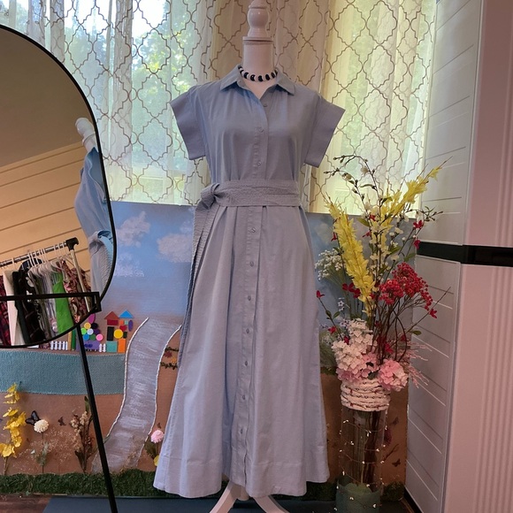 crown & ivy Dresses & Skirts - Crown & Ivy Light Blue Maxi Dress